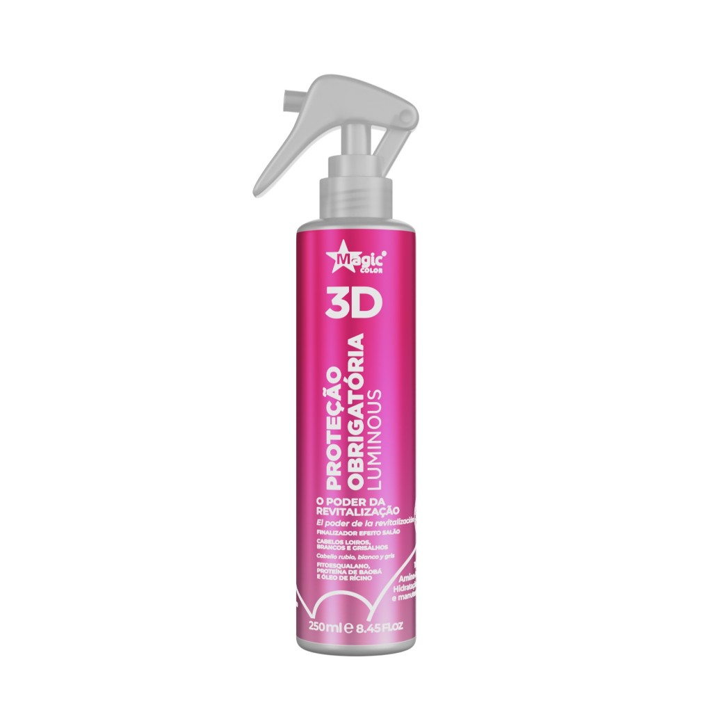 Proteção Obrigatória 3D Magic Color Luminous - 250ml