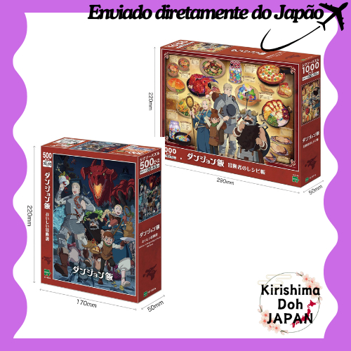Delicious in Dungeon / Dungeon Meshi Jigsaw Puzzle　《Edição Japonesa》　［Enviado diretamente do Japão］