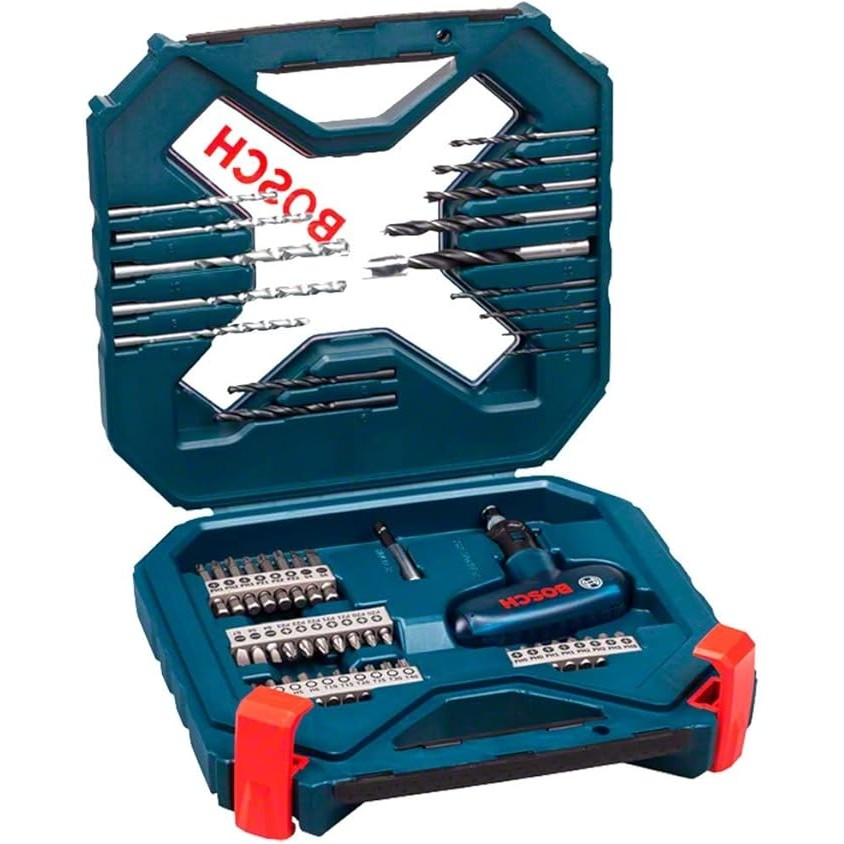 Conjunto de Brocas e Bits - Set Xline 54 Pecas - Bosch