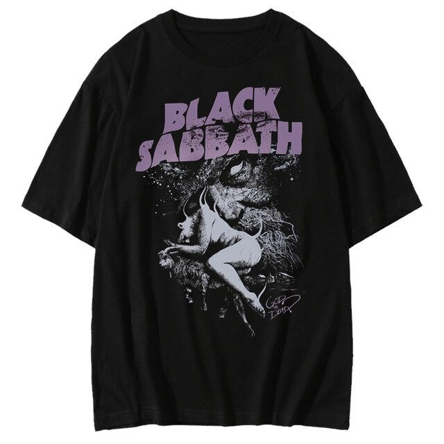 Camiseta Black Sabbath, Camiseta Black Sabbath, Banda Black Sabbath Heavy Metal, Unisex, Camiseta 100% . trendbox