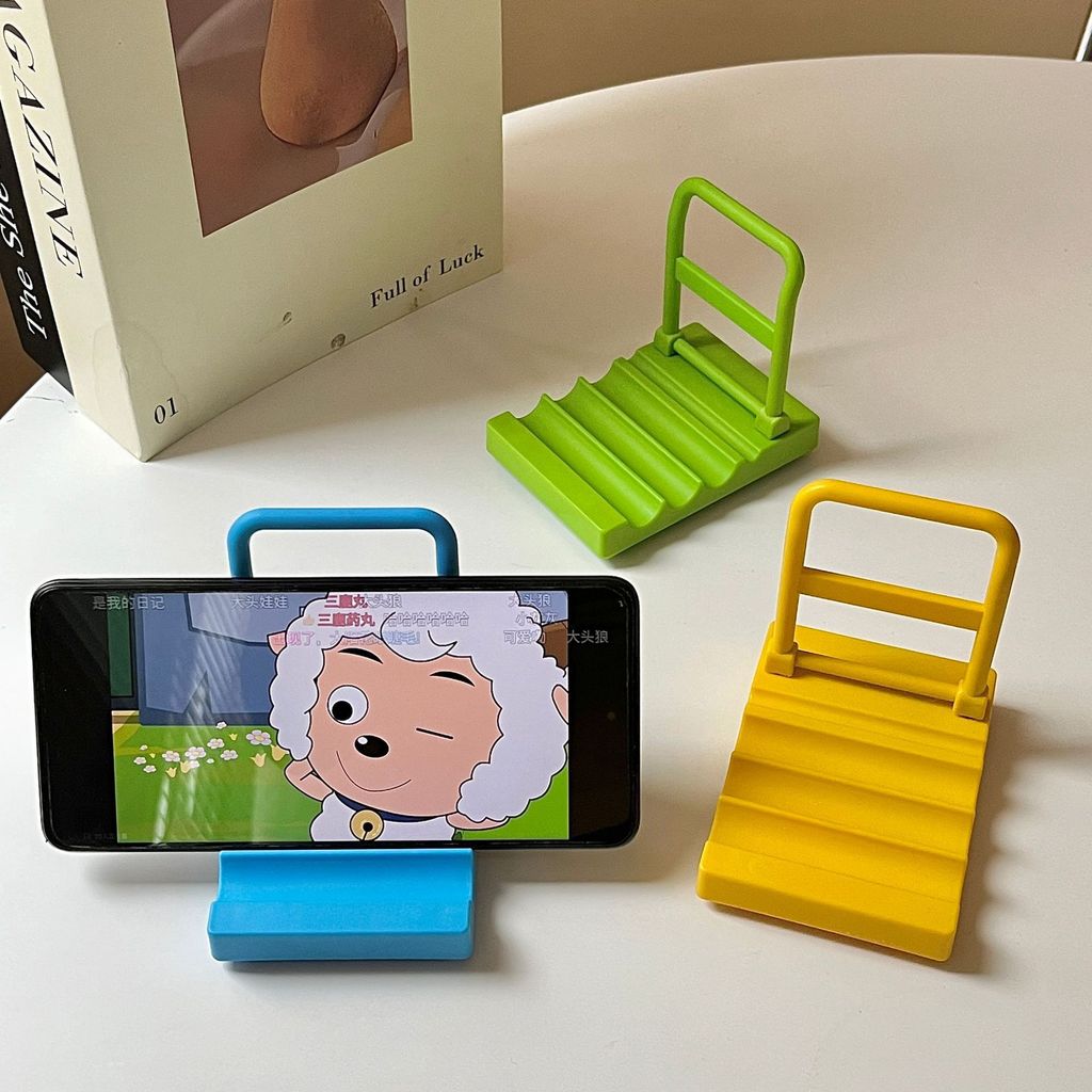 Suporte Dobrável Portátil Para Celular , Ajustável Smartphone De Mesa Multicolorido De Bolso
