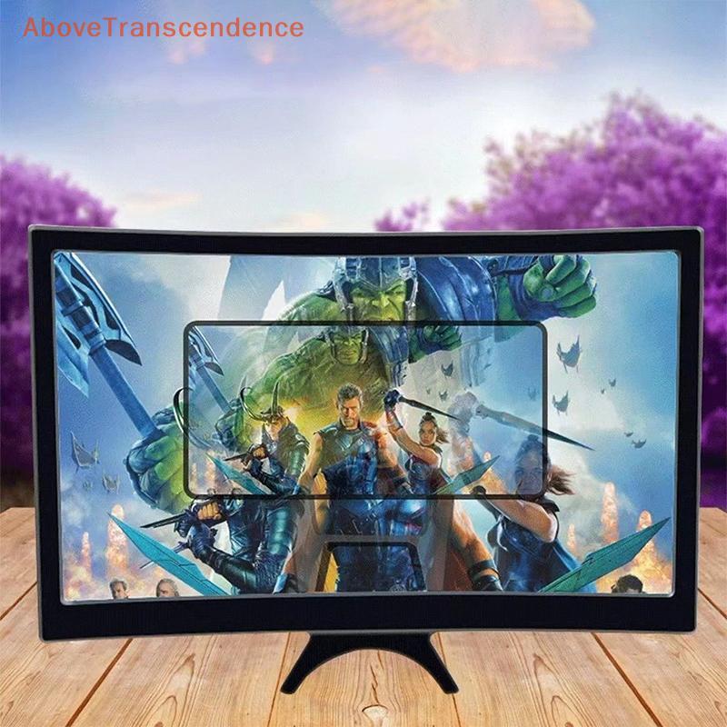 ABO 12 Polegada Tela Grande 3D HD Amplificador Curva Lupa De Celular Smartphone De Vídeo Stand Holder