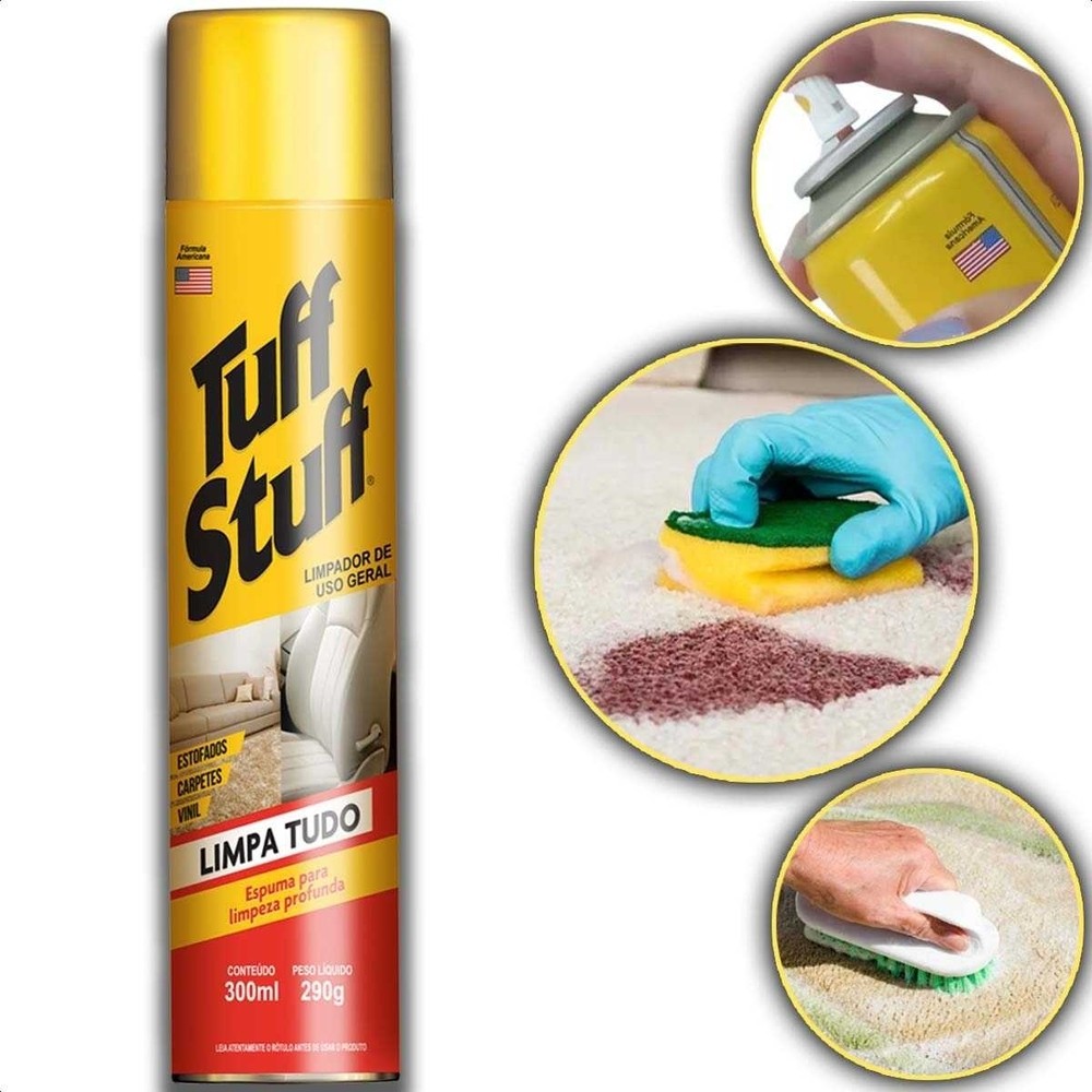 Tuff Stuff Petroplus Limpa Tudo Casa Carro Geladeiras Estofados Balcão