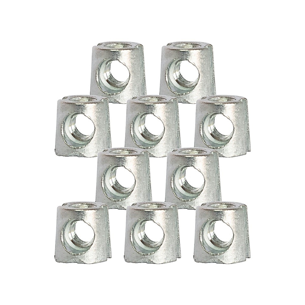 Porca Cilindrica Para Montagem De Moveis E Camas 1/4 - 20 Pçs