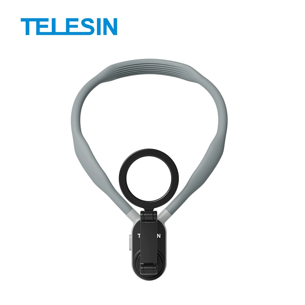 Suporte Magnético de Pescoço TELESIN para Celular MagSafe, Liberação Rápida, POV Live e Fotografia