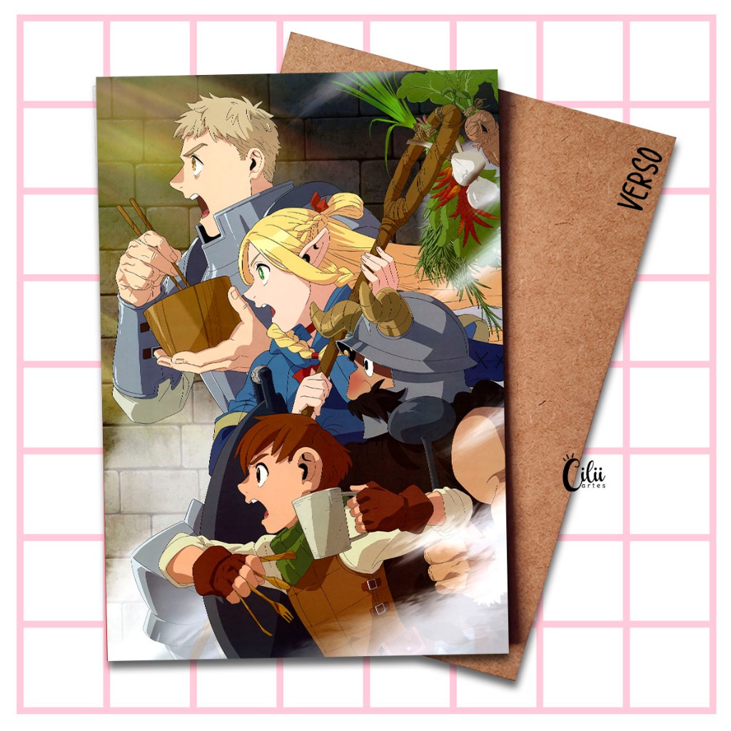 Quadro de MDF  Dungeon Meshi - Delicious In Dungeon