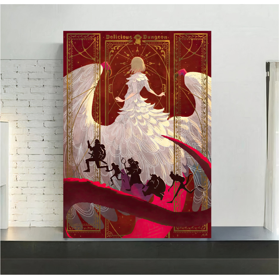 Quadro de mdf Anime, Delicious in Dungeon, Dungeon Meshi