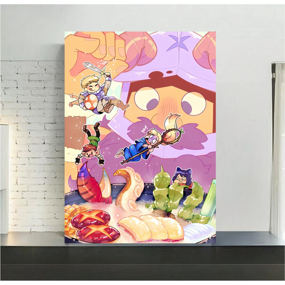 Quadro de mdf Anime, Delicious in Dungeon, Dungeon Meshi
