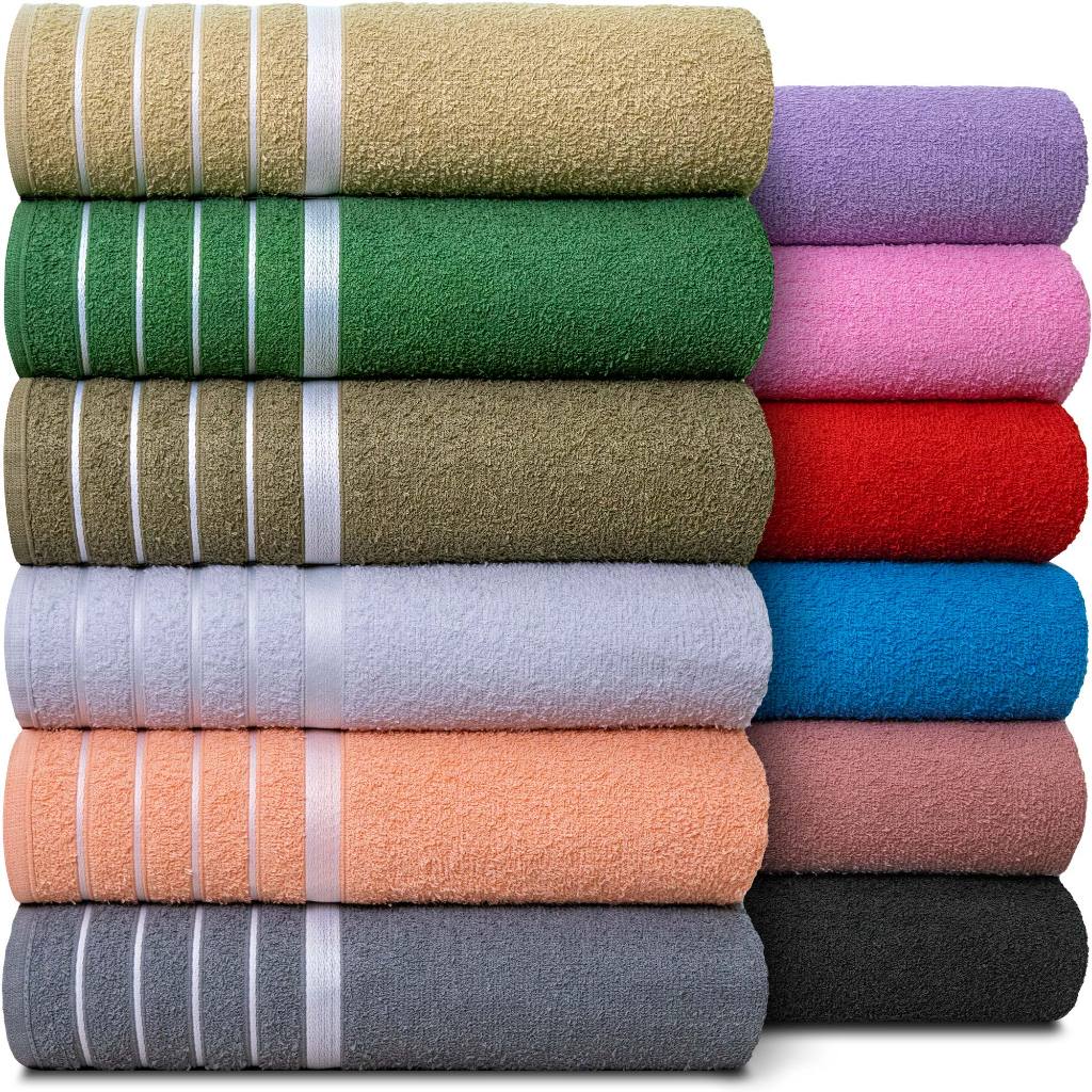 Kit C/ 2 e 3 Toalhas de Banho - Gigante - Soft Max - 80x1,50 - 100 % Algodão - Direto de fábrica