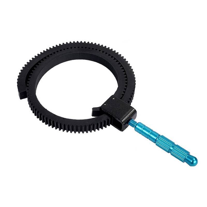 [MAR] Zoom Focusing Follow Focus Handle Scale Lever Com Anel De Engrenagem Para Lente De Câmera COD