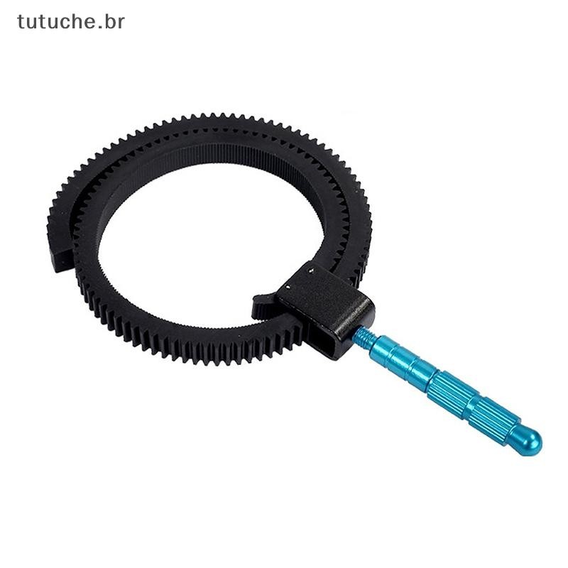 TU Zoom Focusing Follow Focus Handle Scale Lever Com Anel De Engrenagem Para Lente De Câmera BR