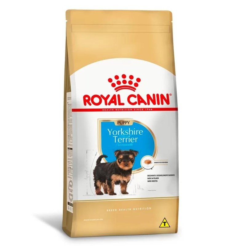 RAÇÃO ROYAL CANIN YORKSHIRE TERRIER FILHOTES 2.5KG