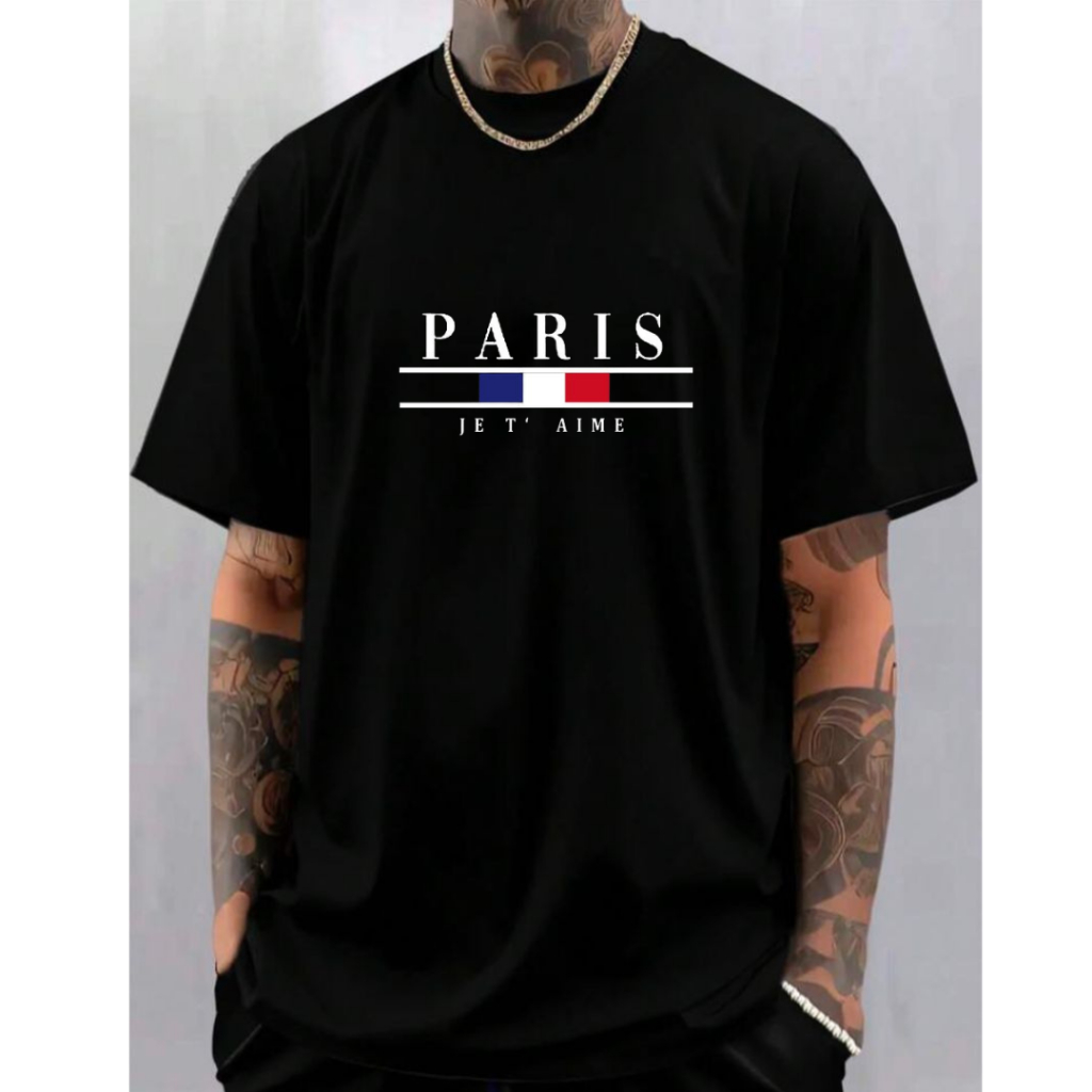 Camisa Paris Masculina Slim Casual Premium 100% Algodão