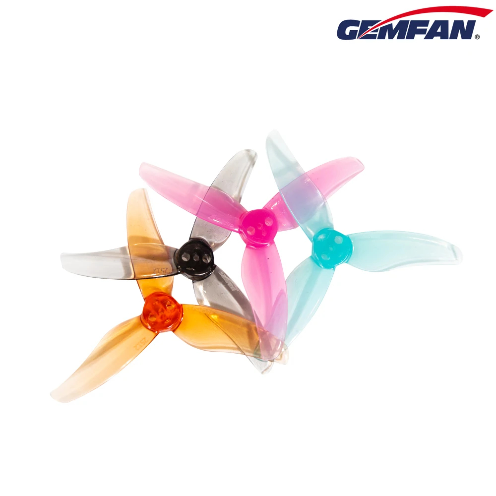 4 Pares Hélice Gemfan 2512 3 Pás 2.5