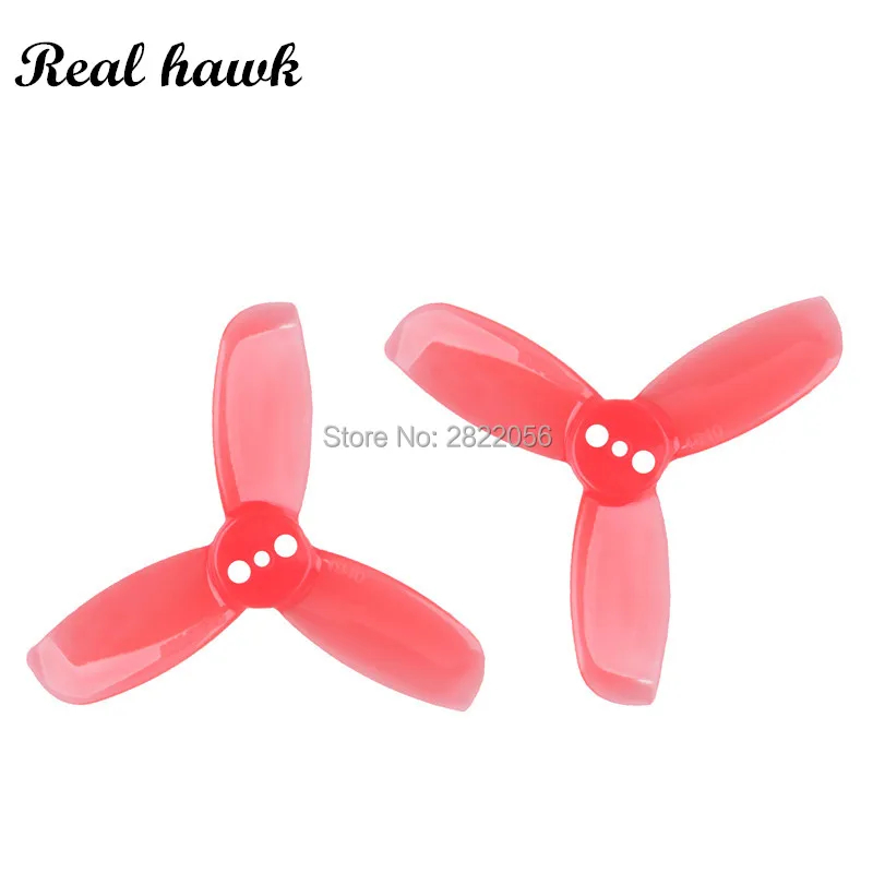Hélice FPV Gemfan 1940 1.9x4.0 3Pás 4 Pares PC Resistente Motor 1104-1105 Alta Desempenho para Drone Racing e Freestyle