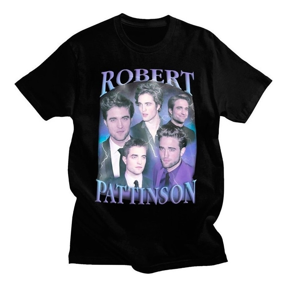Camiseta Robert Pattinson Ator Edward Filme Serie