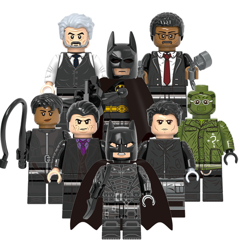 Bruce Wayne Novo Batman Robert Pattinson Ele DC Comics Blocos De Construção Brinquedos Presente Para Crianças