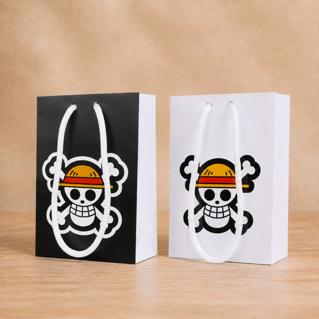 Kit 10 Sacolinhas para Lembrancinhas - Tema One Piece