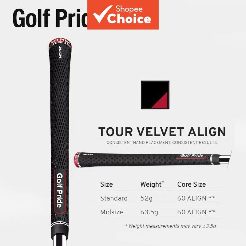 Orgulho De Golfe Alinhar Golf Club Grip Iron Wood Handle Controle De Estabilidade Aprimorado
