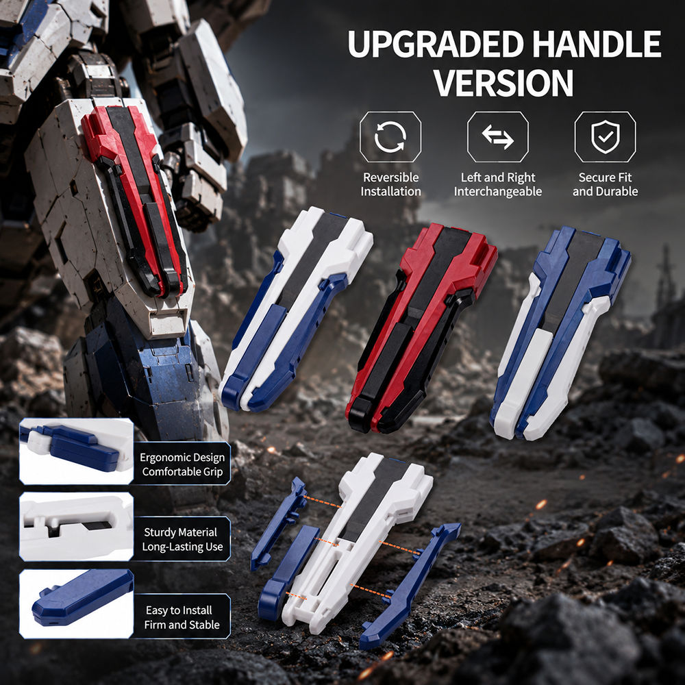 BX-29 Custom Grip Ver White Launcher Handle Acessório Arena Battle Upgrade Para Crianças Meninos Spinning Top Gyro Compe