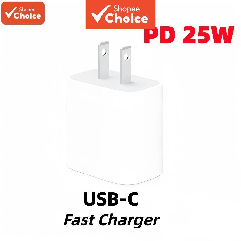 PD 25W USB-C Carregador Rápido Adaptador Para iPH Phone 7-14 15 16 17 Samsung Xiaomi Huawei Honor
