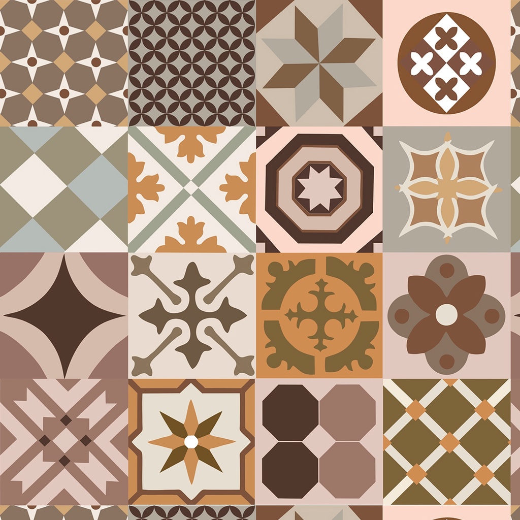 Papel De Parede Adesivo Para Cozinha Azulejo Ladrilho E Pia Retrô Piso Portugal Mosaico 3 Metros