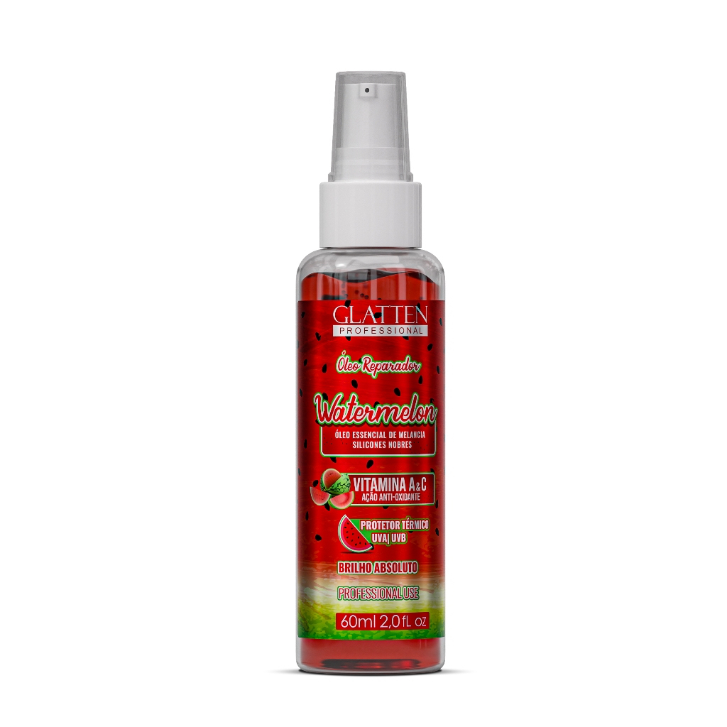 Reparador de Pontas, Óleo Capilar, Sérum Capilar Nutritivo - Watermelon