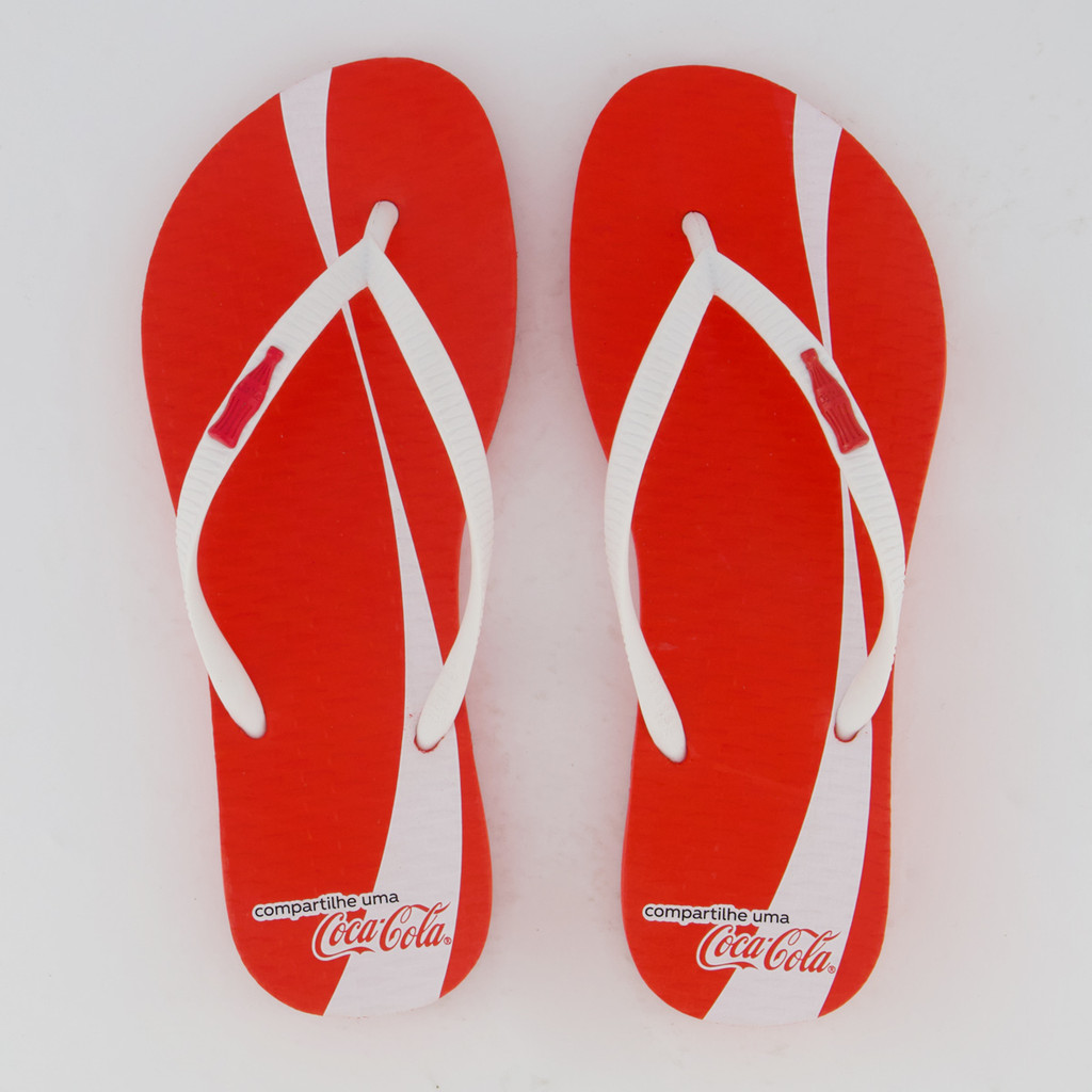 Chinelo Coca Cola Share A Coke Feminino Vermelho