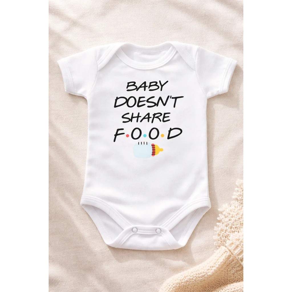 Body Roupa Bebê Presente Mimo Papai Mamãe Friends Share Fo
