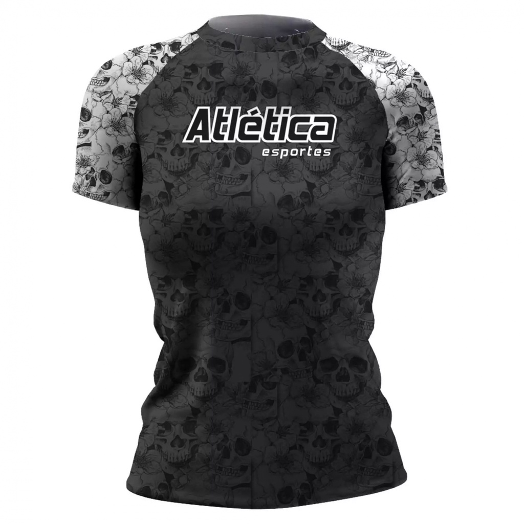 Rash Guard Skull Feminina MC Atlética Esportes