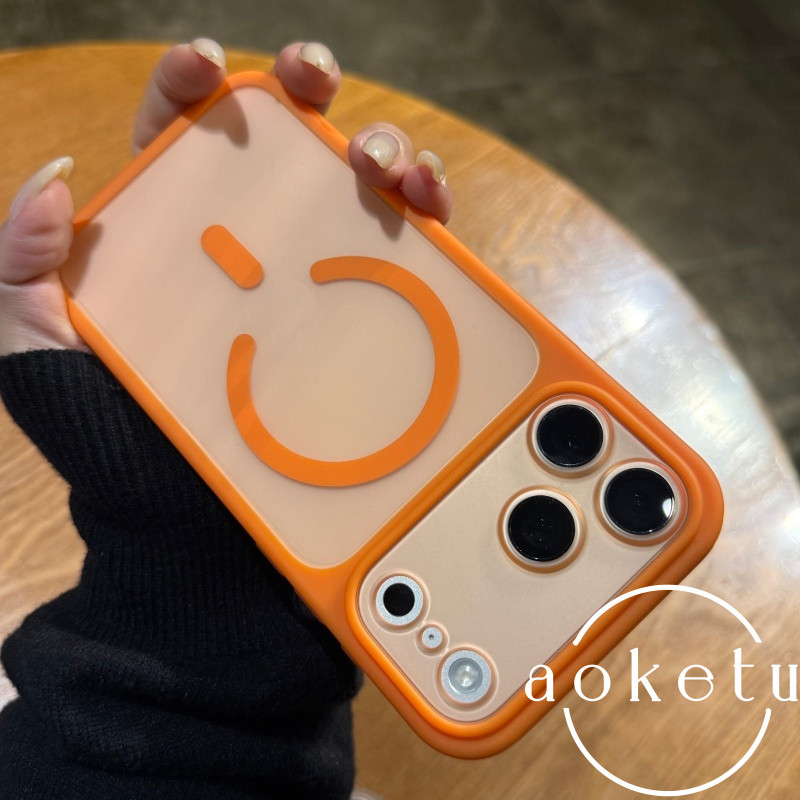 Lente Removível De Janela Grande Adequada Para Apple 17 Promax Capa De Telefone Sucção Magnética iPhone 16 Sensação De P