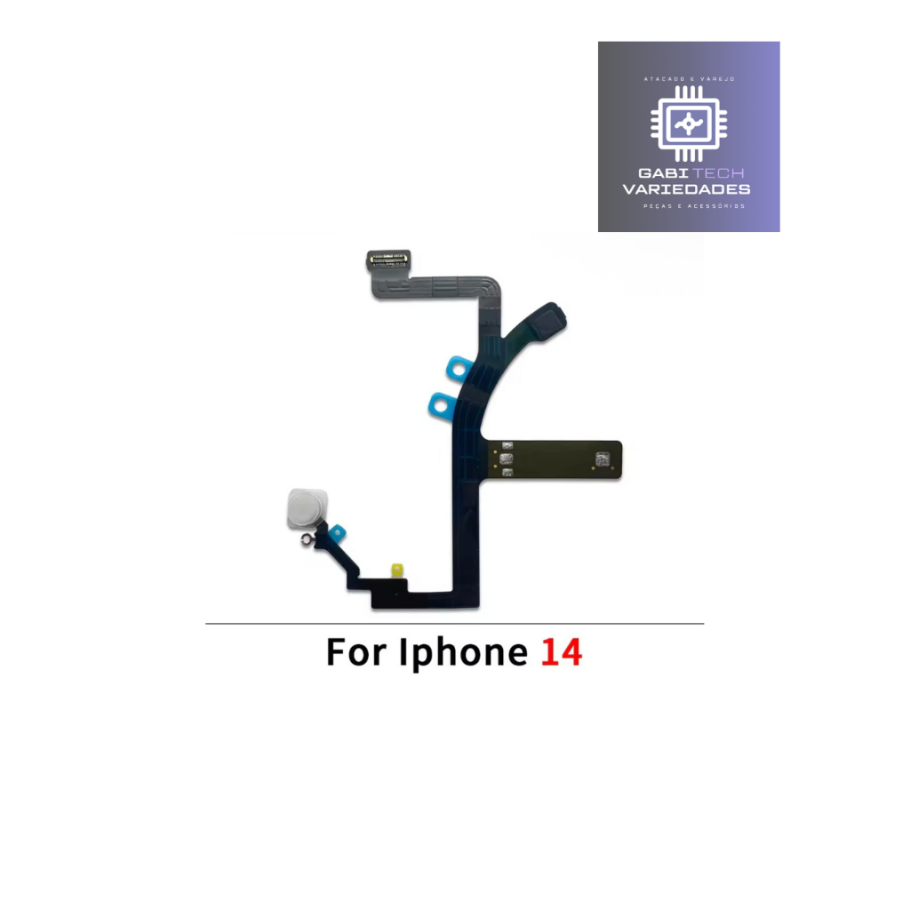 LED Flash Light Sensor Flex Cable Substituição Para iPhone 14/14PRO/14PLUS/14PM/15/15PLUS/15PRO/15PM