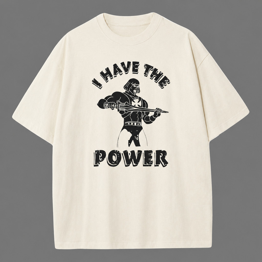 Camiseta Masculina 100% Algodão He man Power Envio Rápido