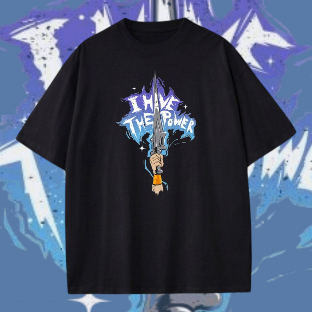 Camiseta He man Unissex Filme Espada Have the Power Desenho Vintage Quadrinhos