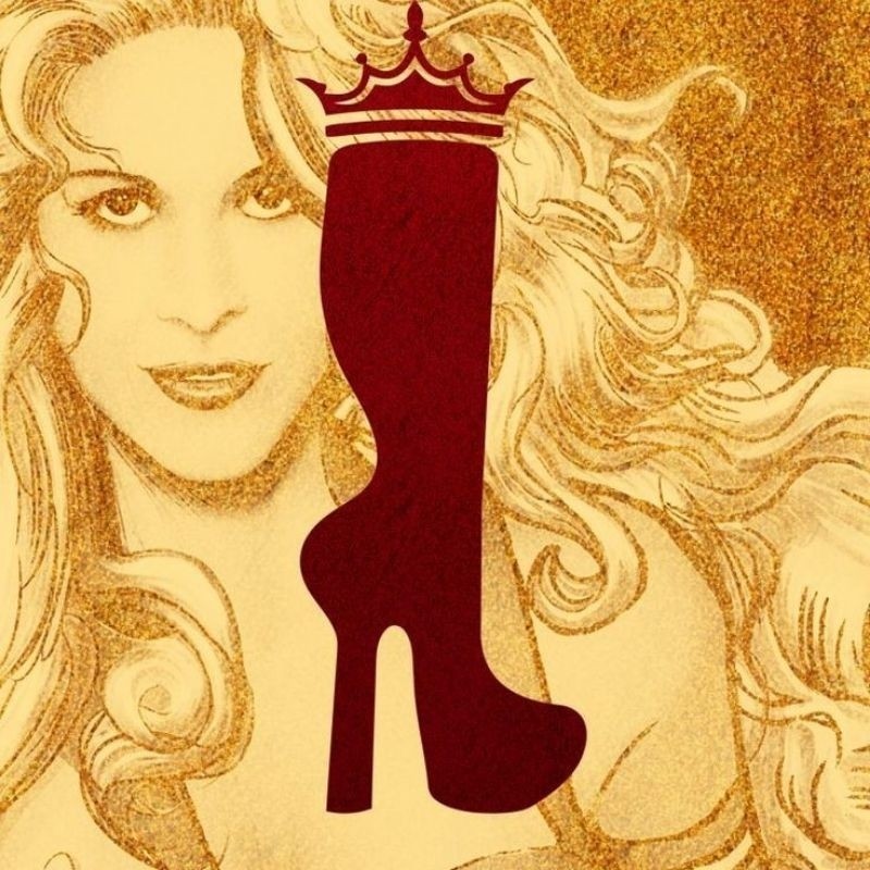 Quadro Bota da Joelma desenho do seu logo em carreira solo