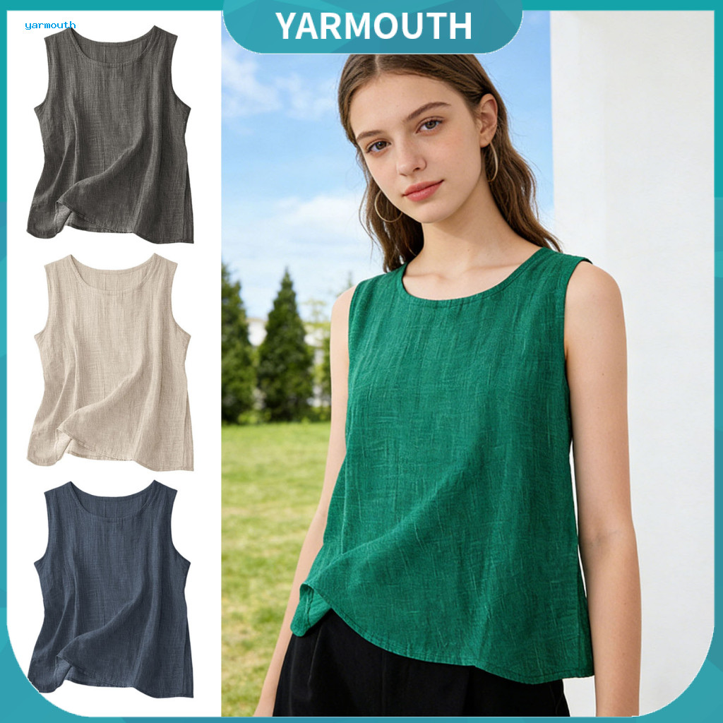 Women Loose Silhouette Tee Breathable Summer Blouse Women’s O-neck Fit Pullover Top – Spring Lightweight Layering Sh