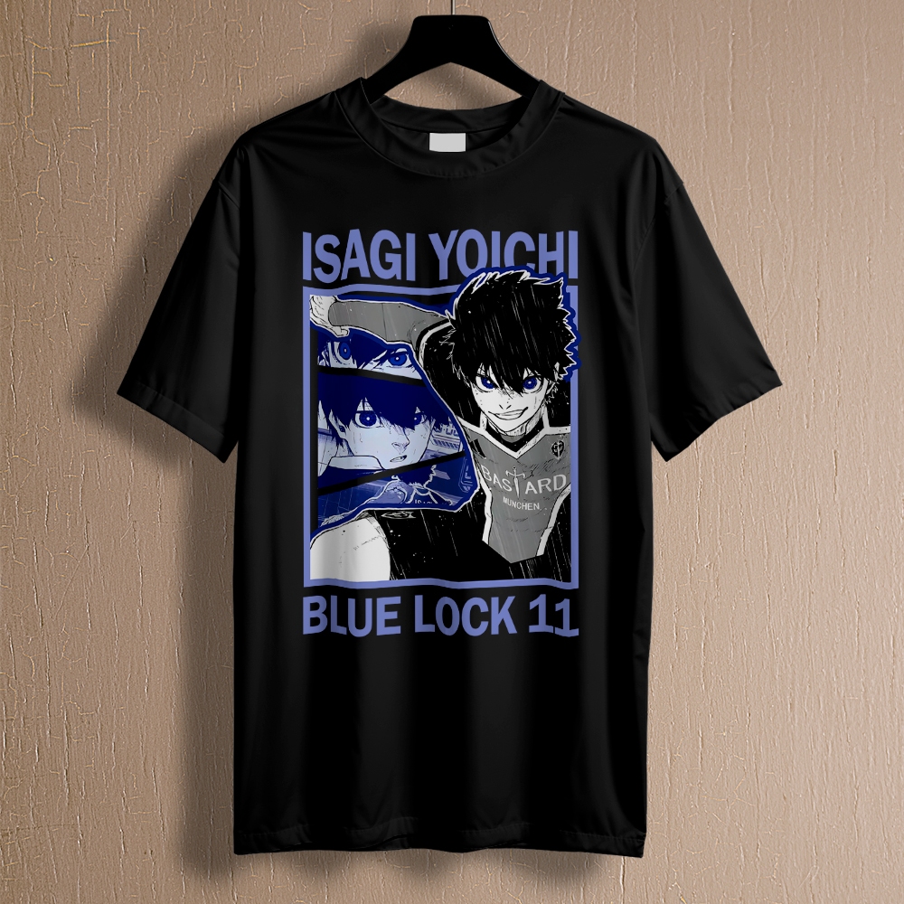 Camiseta Camisa Blue Lock Isagi Mangá Jogador Futebol Anime REF 2561 Home Custom