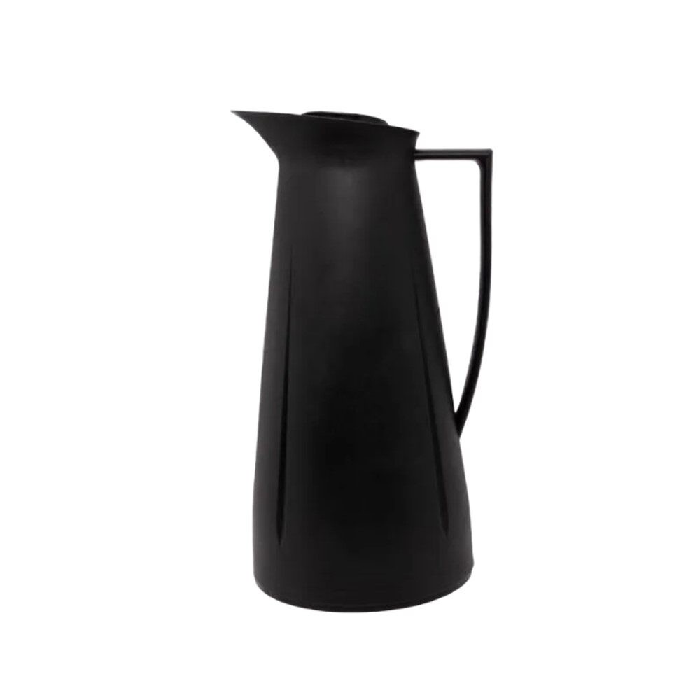 Garrafa Térmica de Plástico Swan Preta 1L  Wolff