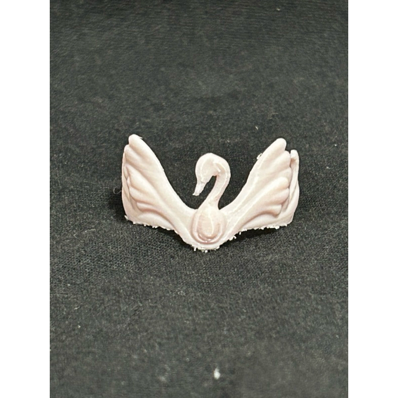 Coroa e Colar Inspirado Swan Lake Odette – Acessórios Reposição para Boneca (Impressão 3D)