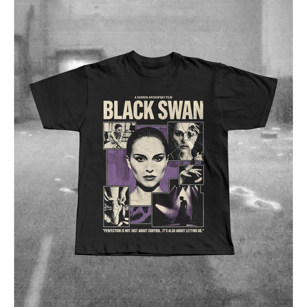 2026 Camiseta Masculina Feminina Estampa Black Swan Filme T-shirt Unissex Streetwear Envio Imediato