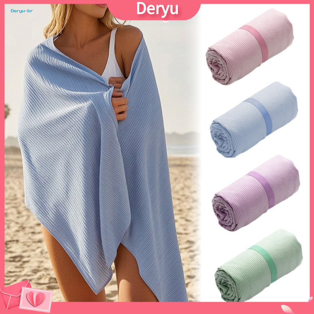 Portable Swimming Towel for Adults Quick Drying Microfiber Beach Dry Lightweight Sand-free Swim Travel for Highly