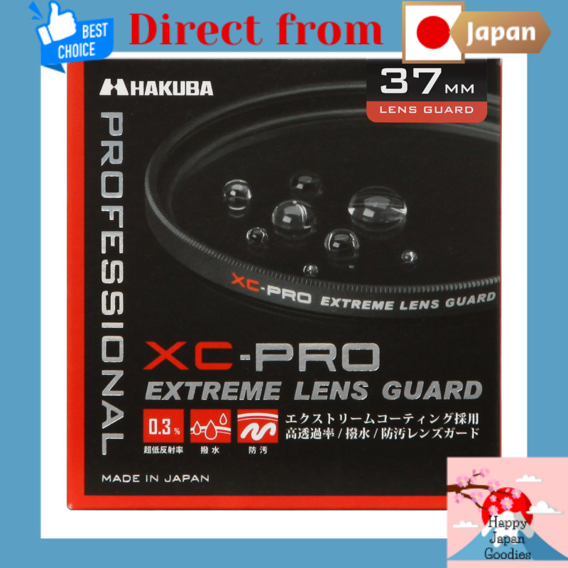 HAKUBA Lens Filter  XC-PRO Extreme Lens Guard [37mm/40.5mm/62mm/67mm/72mm/82mm] High Transmittance Hydrophobic and Oleophobic Thin Frame Made in Japan Optical Glass Protective Filter [Direct from Japan]
