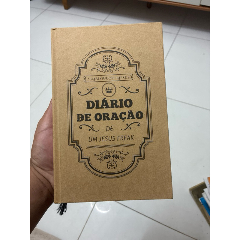 Livro Diário de oração de um Jesus frear