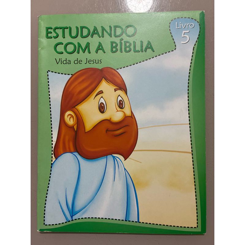 Estudando com a Bíblia – Vida de Jesus | Livro 5 | Livro Infantil Cristão
