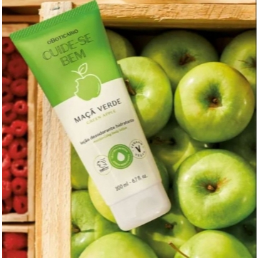 HIDRATANTE CUIDE-SE BEM MAÇÃ VERDE, NUVEM CLOUD, CUIDE-SE BEM BANANA