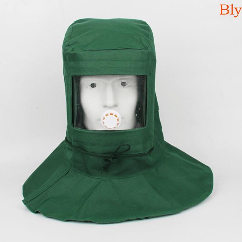 Bly Sand Blasting Hood Xale Cap Sandbblasting Protetores Faciais Segurança