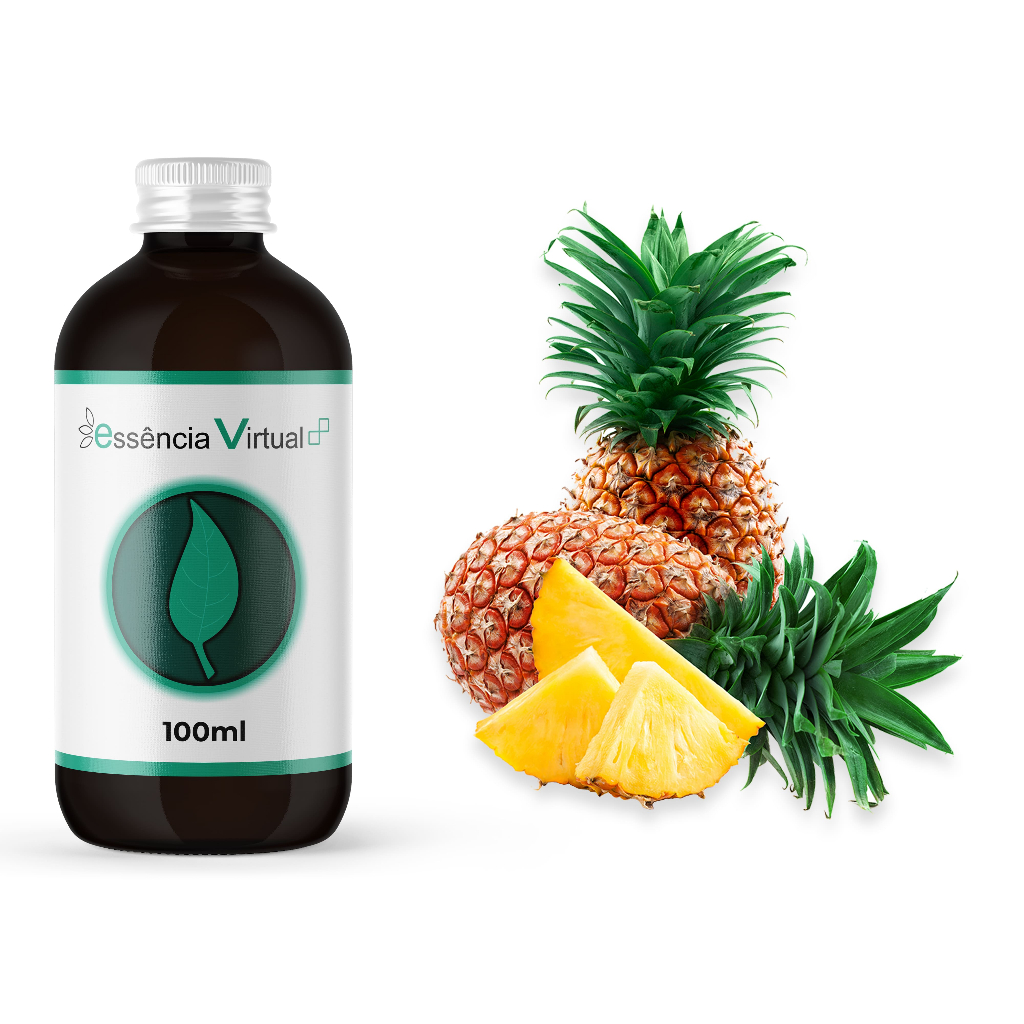 Essência Abacaxi Em Calda - 100ml - Óleo | Essência Virtual
