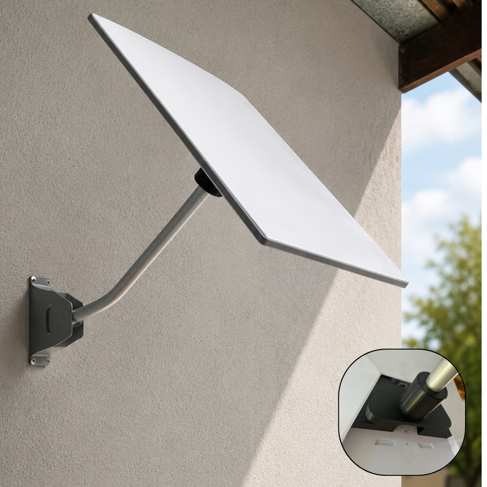 Suporte Para Gen3 V4 Padrão Standard + Adaptador E Uso em Parede Teto Ajuste de Ângulo Articulado Aço