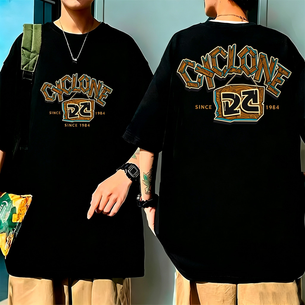 Camisa Unissex Cyclone Jamaican Metal Branco Moderna Estilosa Premium Moda