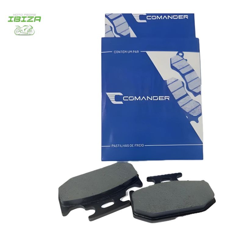 PASTILHA FREIO TRAS FAZER/LAND/TEN/CROS/FZ15 COMAN